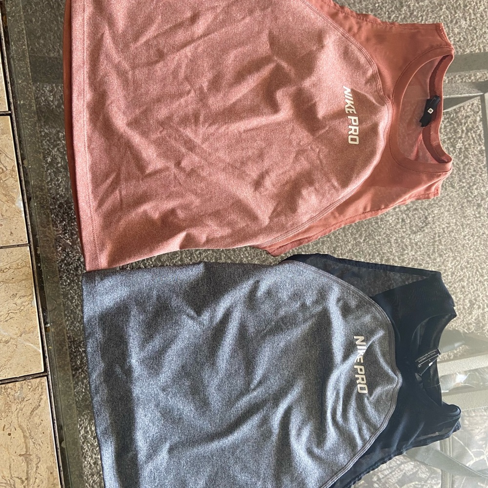 Nike athletic tanks